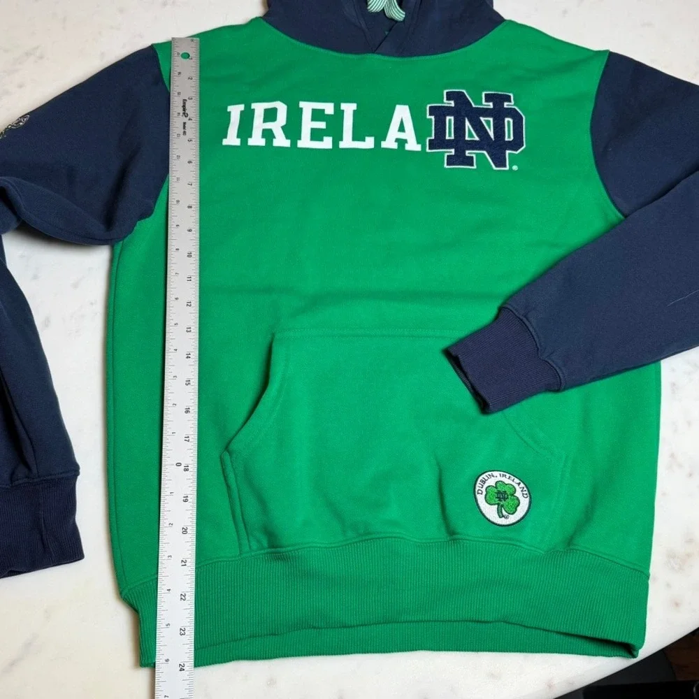 Notre Dame Fighting Irish Lansdowne Heritage Collection Hoodie Small Embroidered - Picture 9 of 11